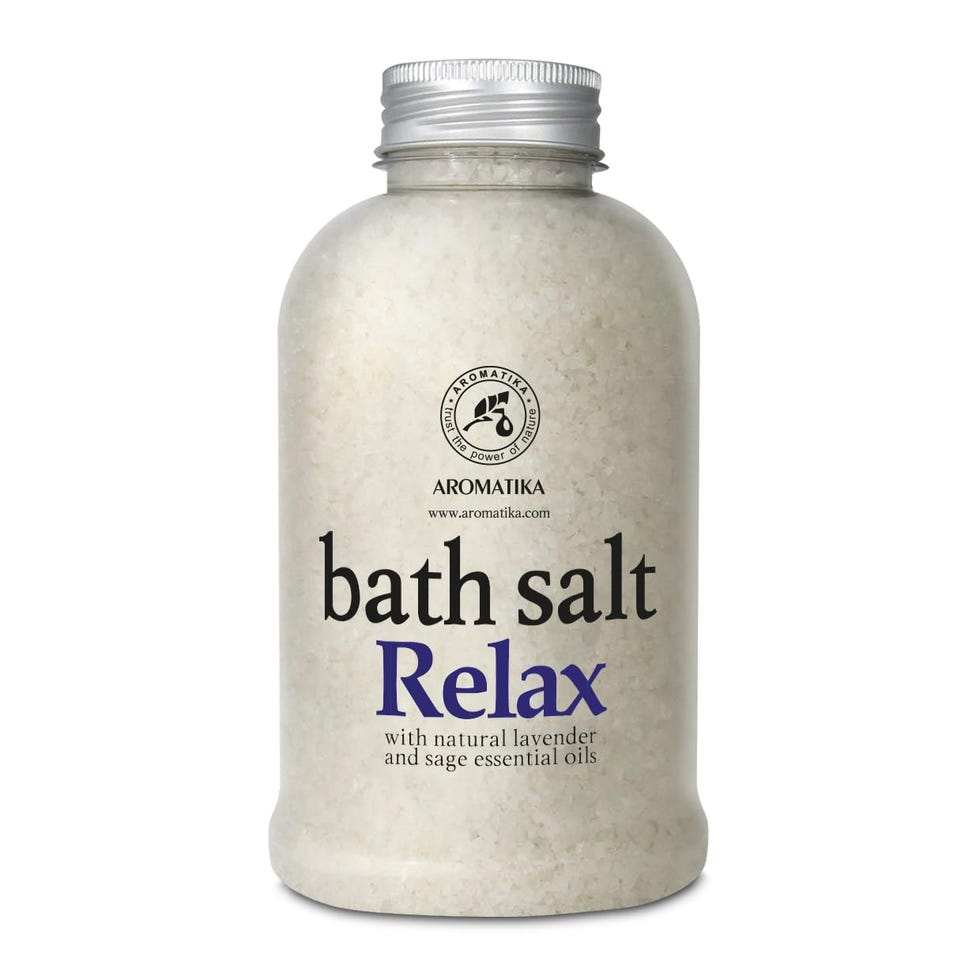Sales de baño relajantes con aceite esencial de Lavanda y Salvia