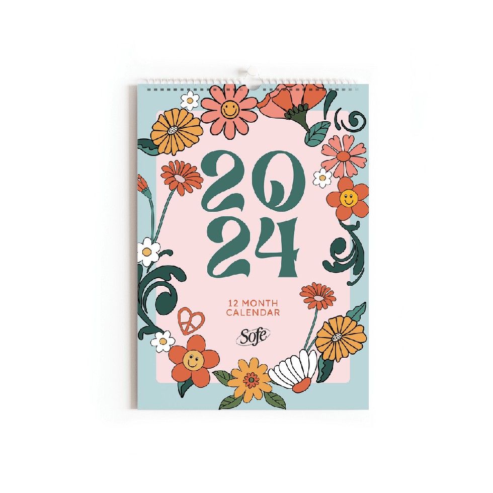 Sofe Store 2024 Floral Garden Calendar