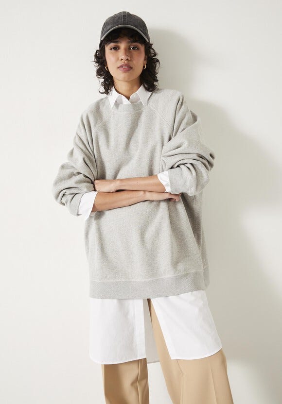 hush oversized sweatshirt