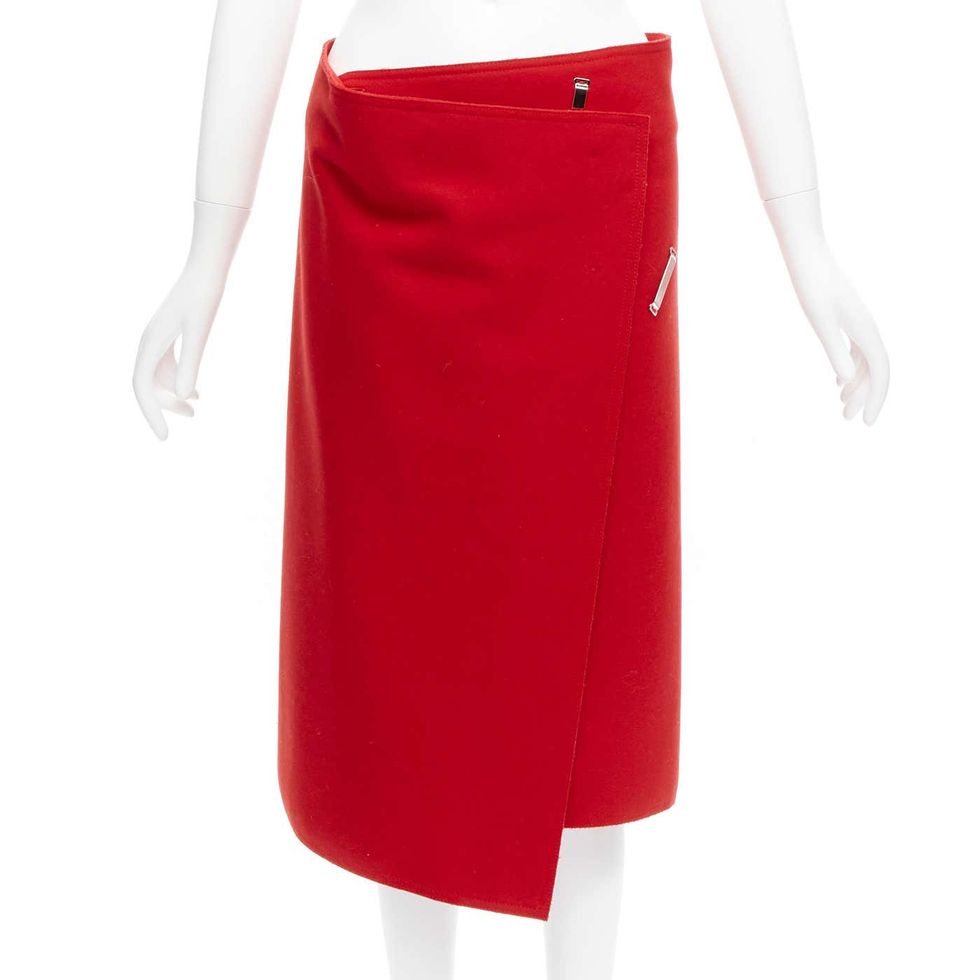 Virgin Wool Skirt