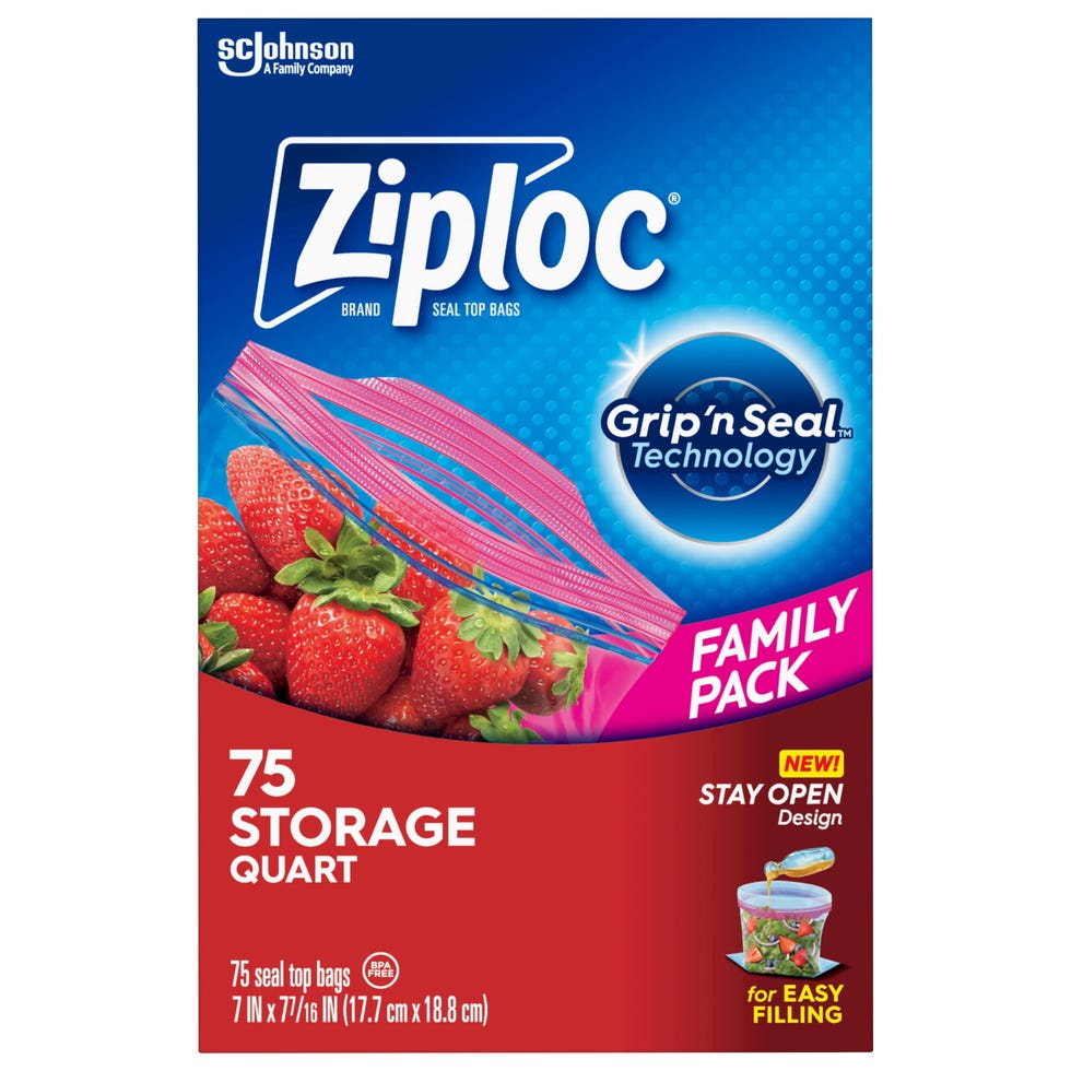 Ziploc Brand Storage Bags, 75 Count