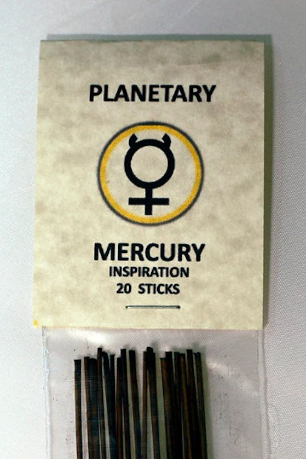 Mercury Charcoal Incense Sticks, 20 Pack