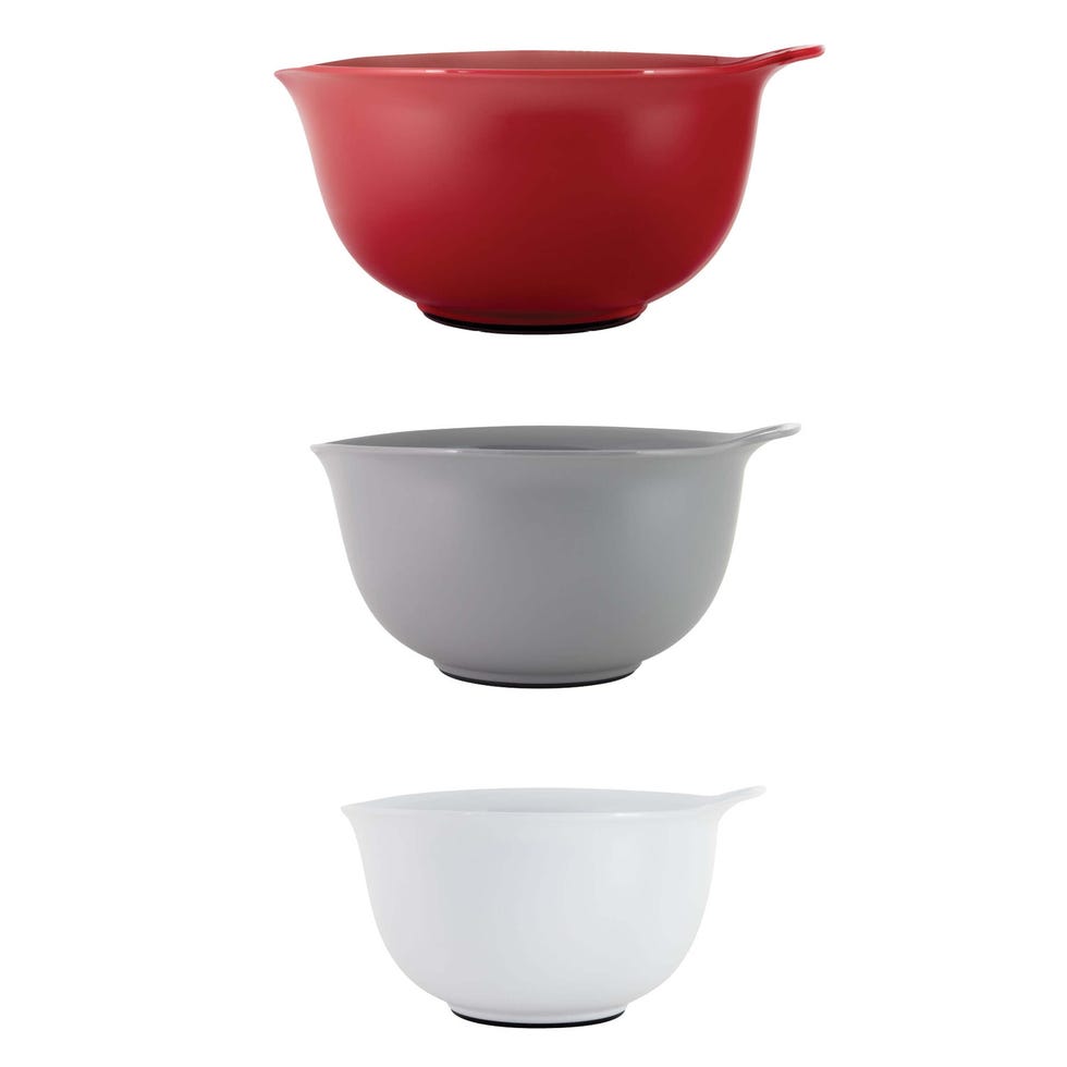Easy-Pour Non-Slip Mixing Bowls