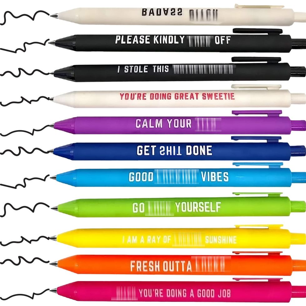 Demotivational Pens- Funny pens, office stationary, gag gift, funny gift