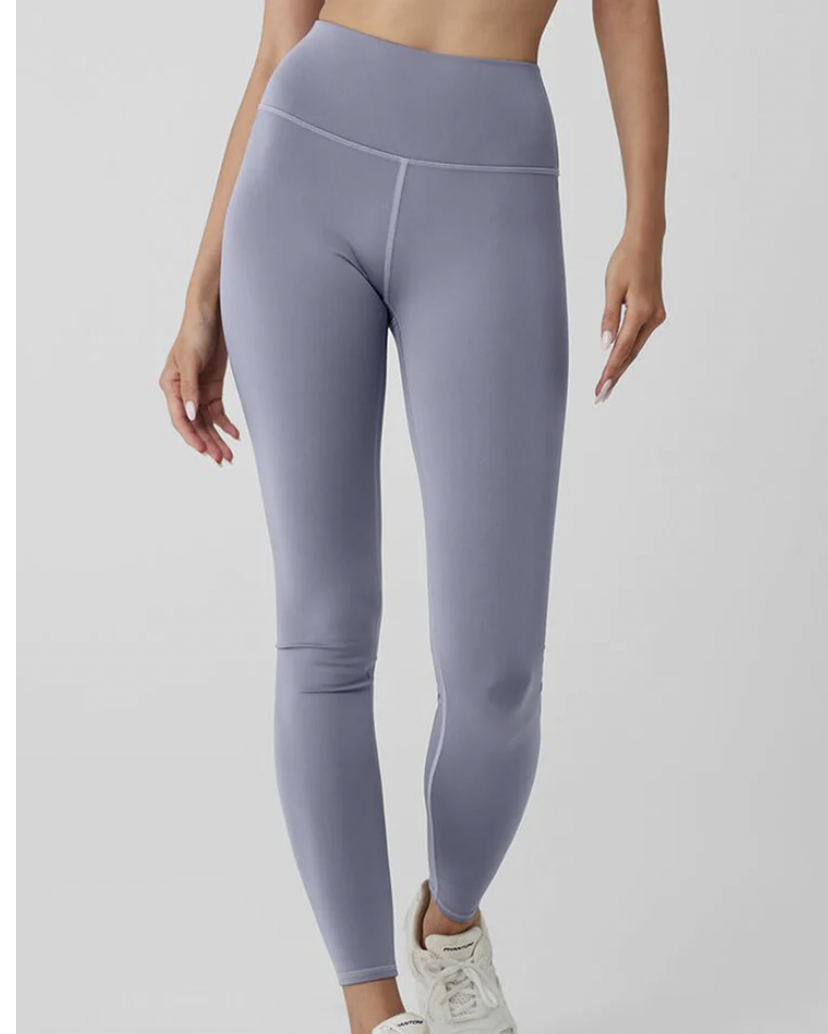ALO Yoga Black Leggings Crop Grey Print Womens Size Small High