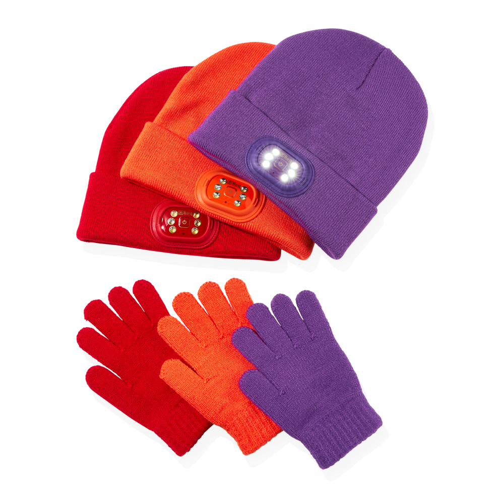 Headlightz Kids LED Beanie and Glove Set