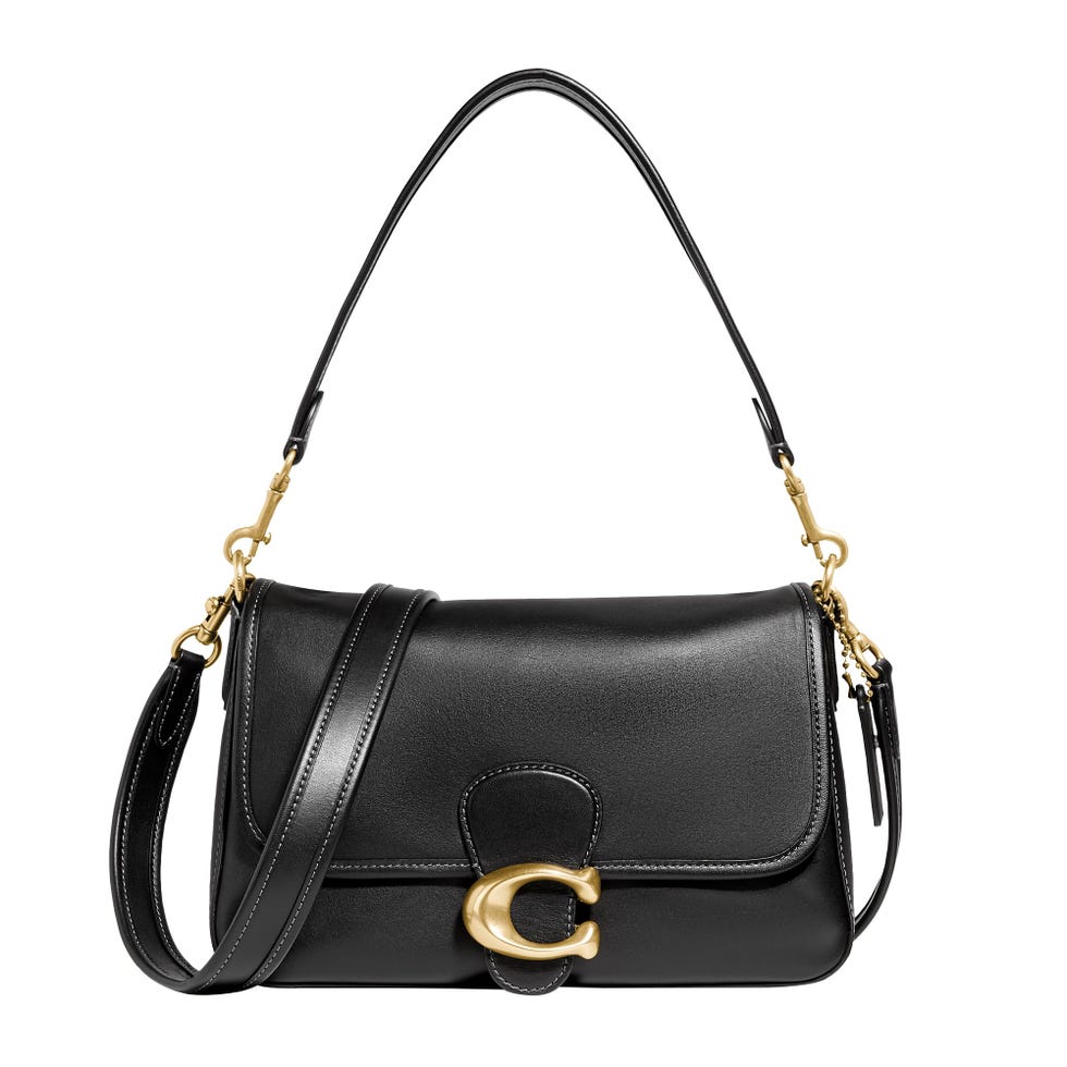Soft Calf Leather Tabby Shoulder Bag