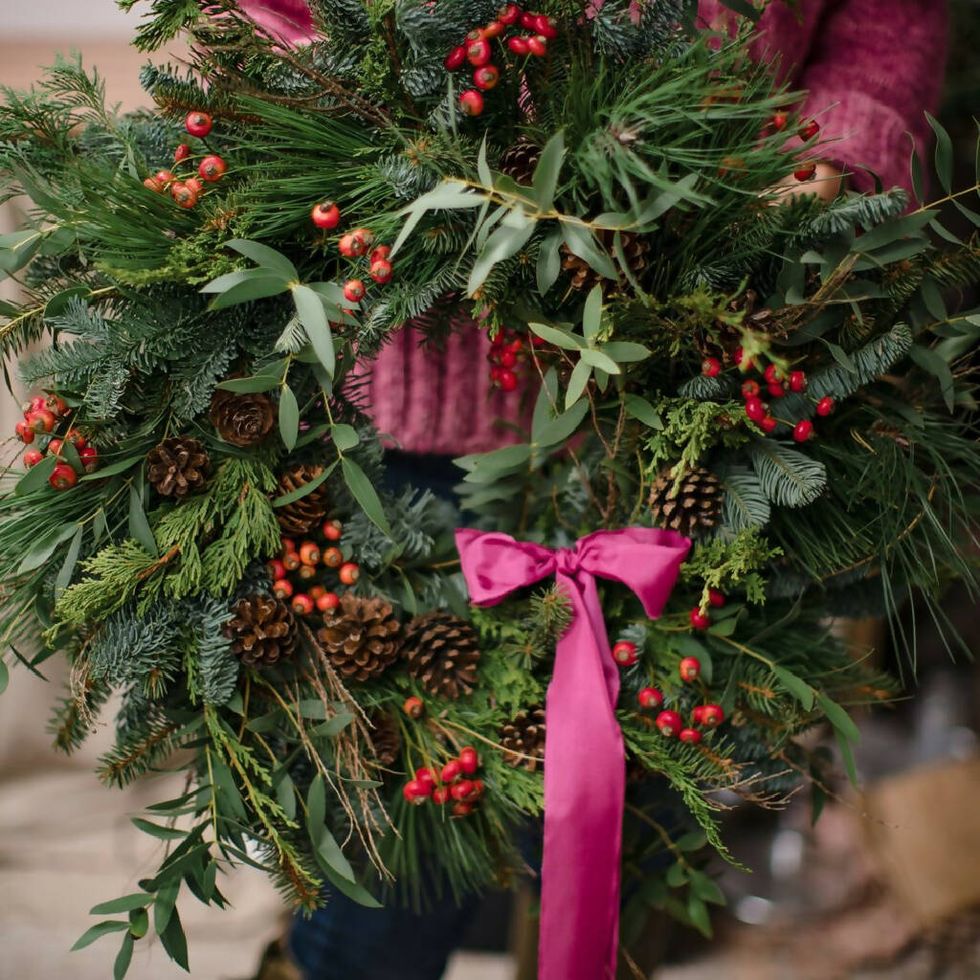 Nordic-inspired Christmas Wreath Kit