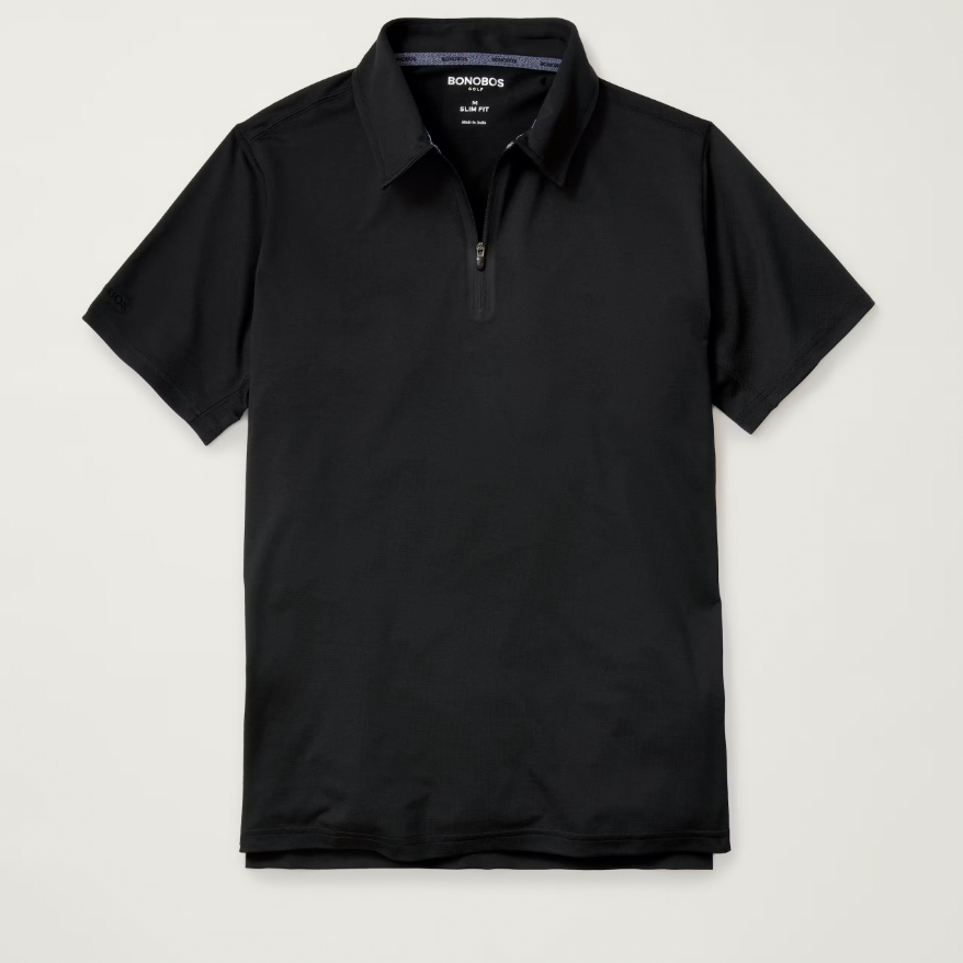 All Day Zip Golf Polo