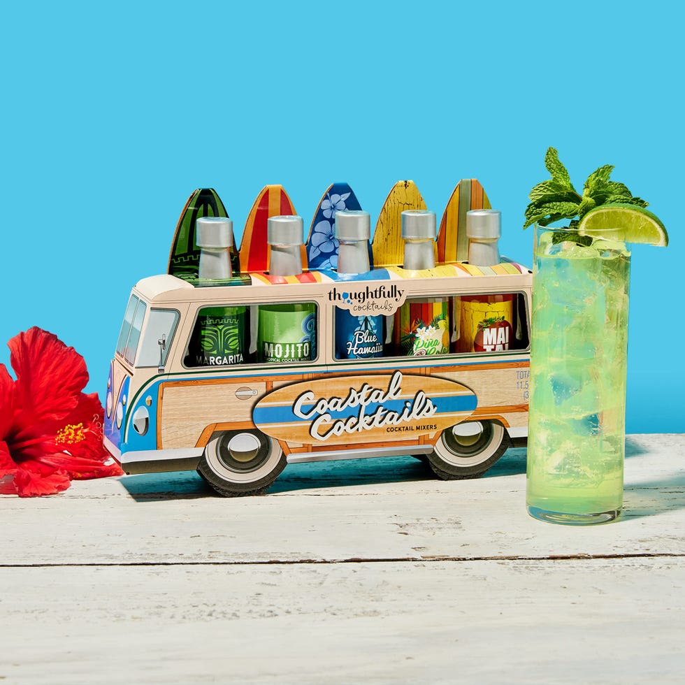 Woody Bus Cocktail Mixers Set