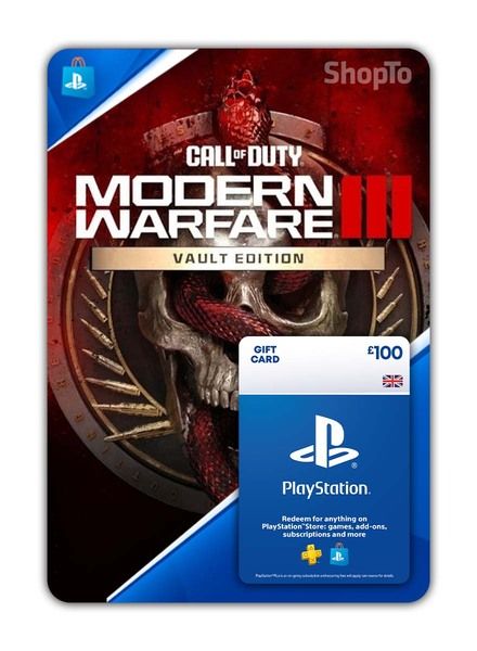 Call of Duty: Modern Warfare III Vault Edition - £100 PSN Credit (PS5 + PS4)