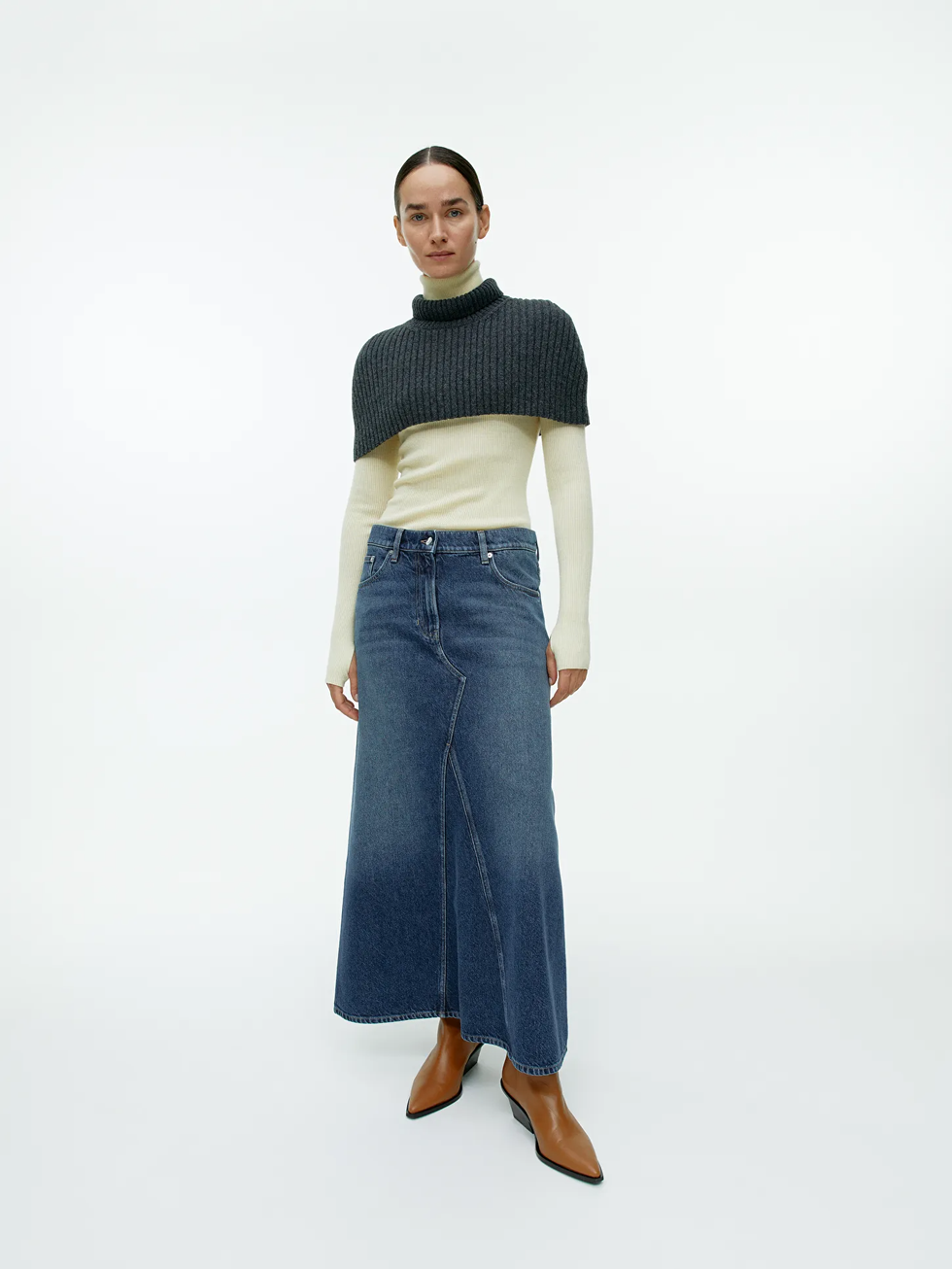Ultimate Mid-Wash Denim Skirt - FINAL SALE