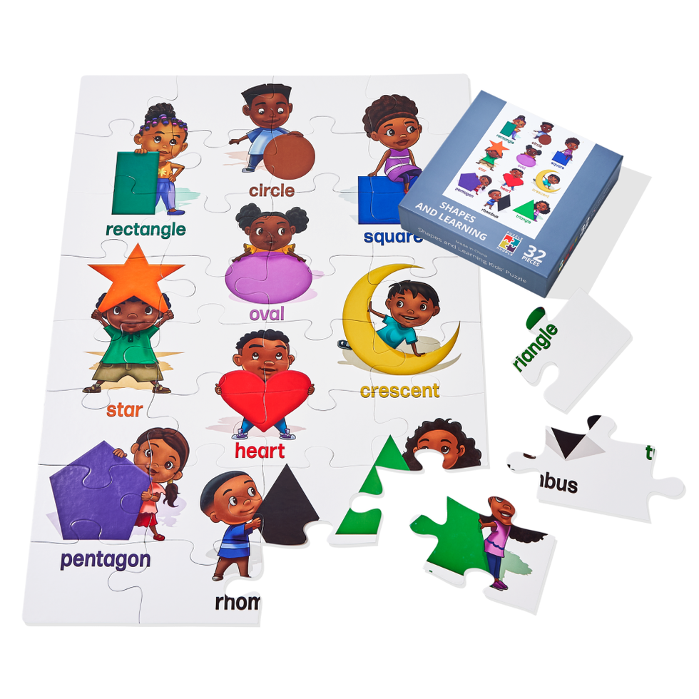 Shapes and Learning Puzzle