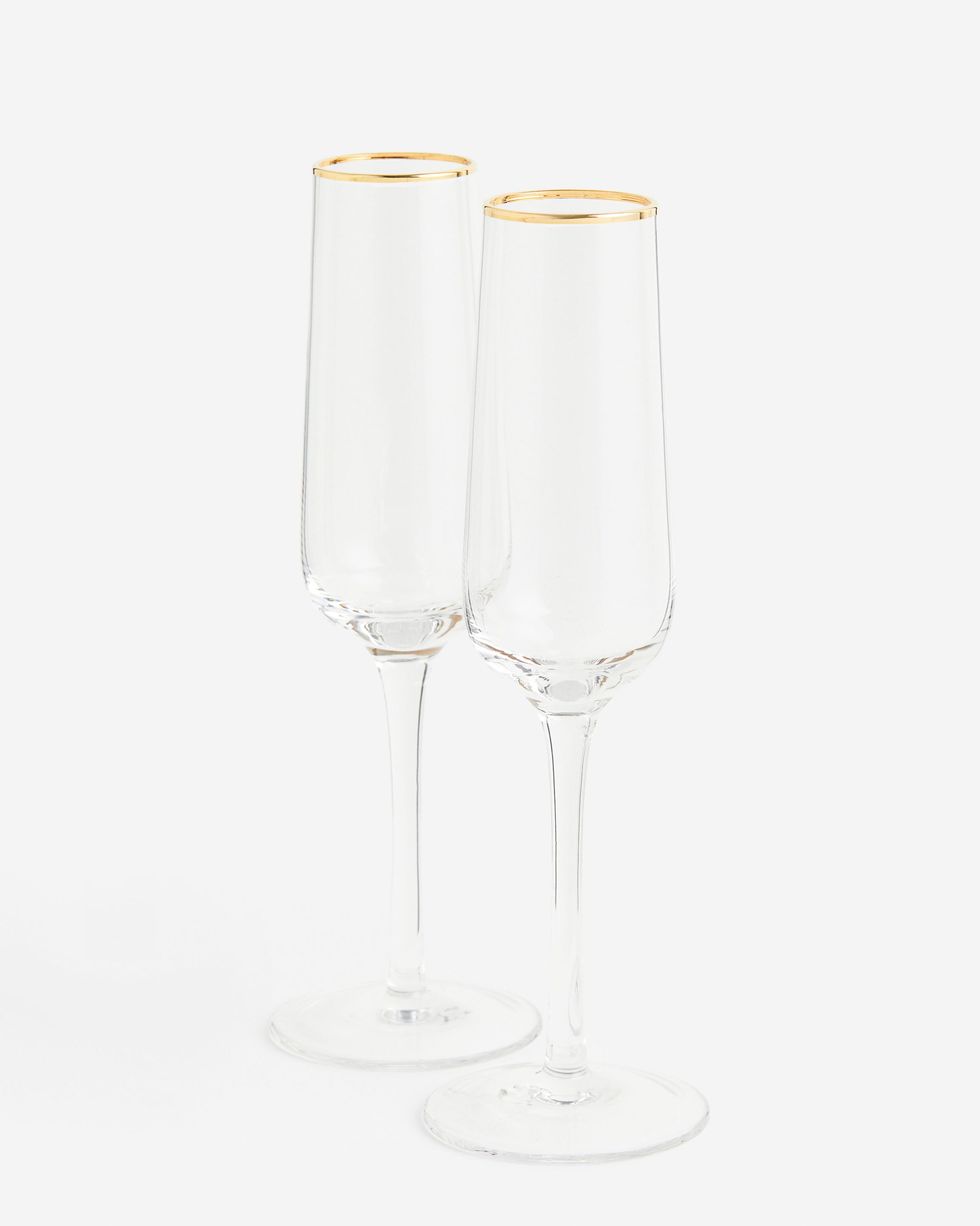 Champagne Flutes (Set of 2)