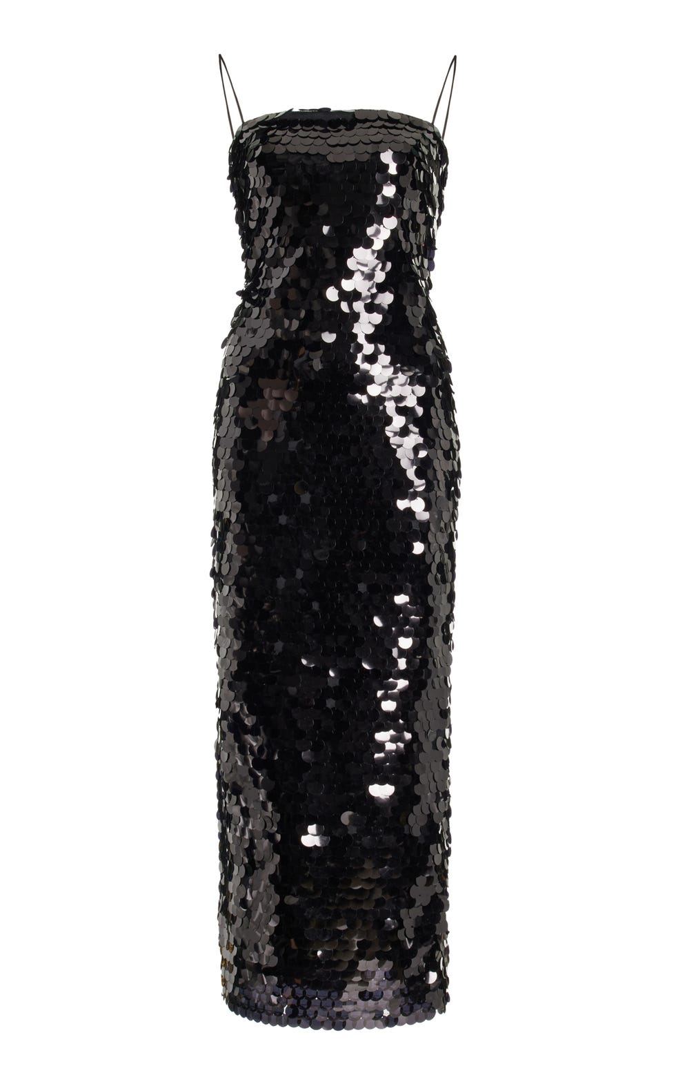 Exclusive Phoenix in Noir Primitif Sequined Midi Dress Exclusive Phoenix in Noir Primitif Sequined Midi Dress