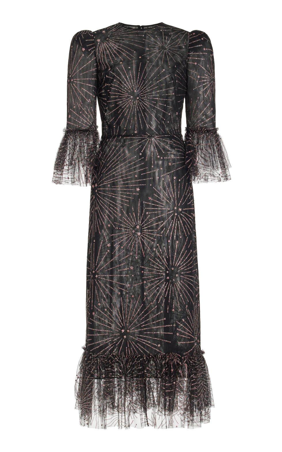 The Black Rain Falconetti Midi Dress