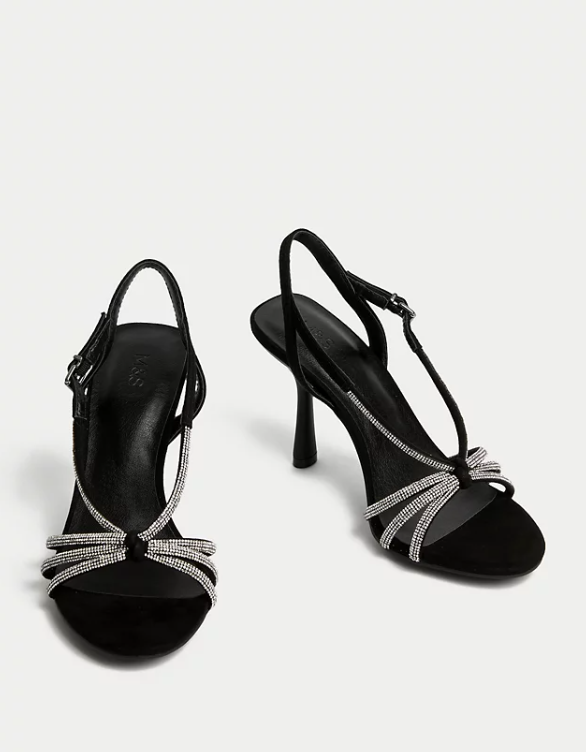 Strappy Stiletto Heel Sandals