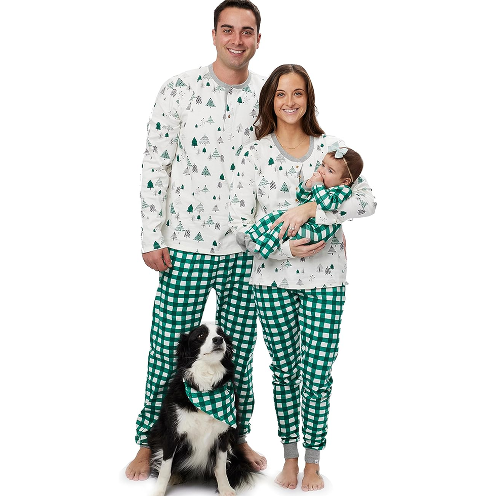 Organic Cotton Holiday Family Pajamas 