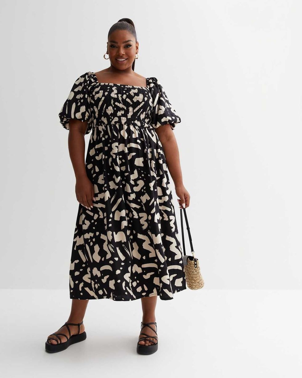 Plus size dresses in current patterns and affordable prices