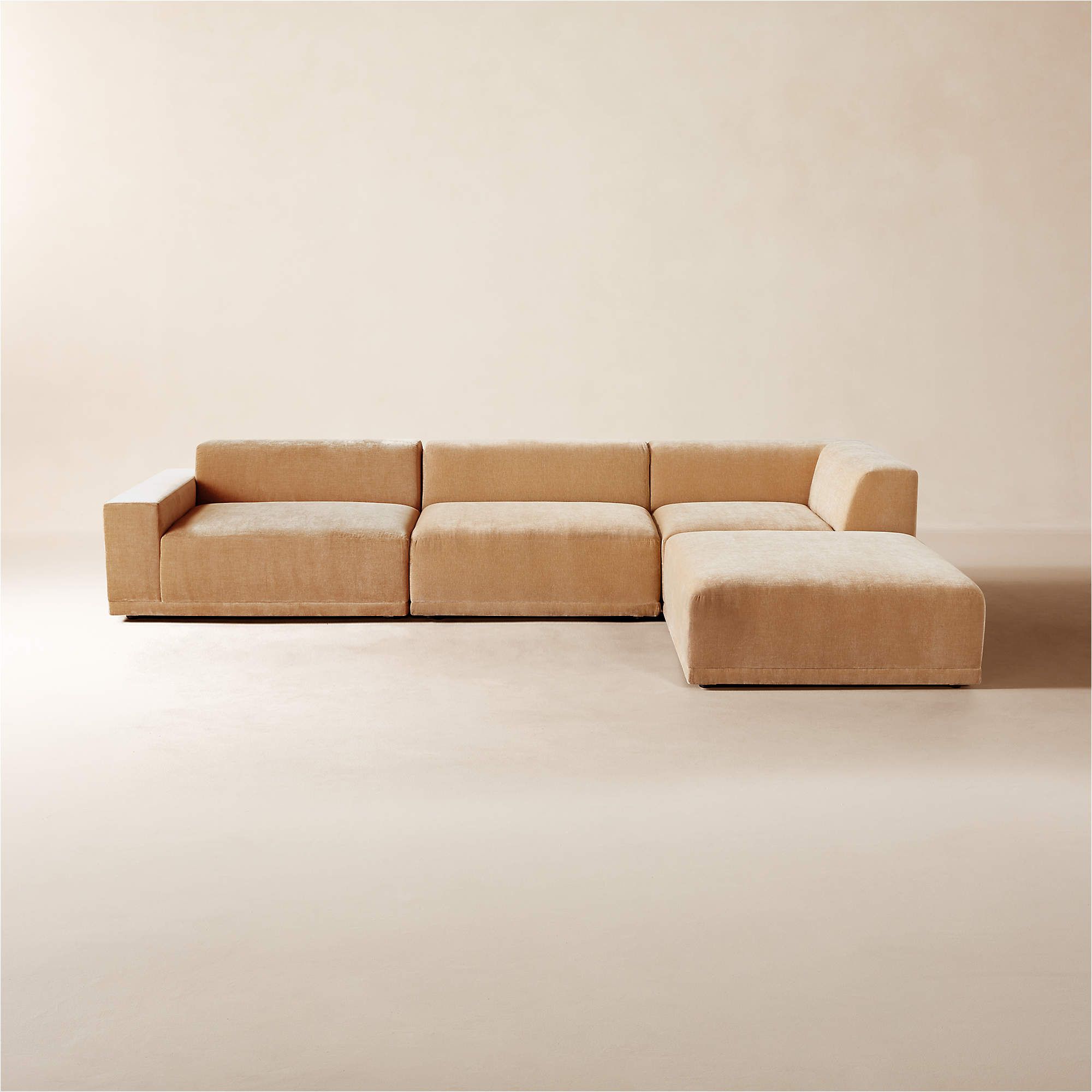 Cb2 reclining online sofa