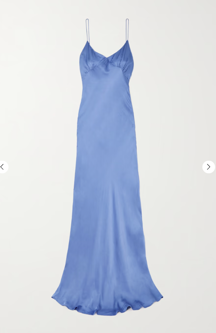 Santiana Open-back Lenzing Ecovero Satin Maxi Dress Santiana Open-back Lenzing Ecovero Satin Maxi Dress