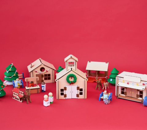 Christmas Village Advent Calendar