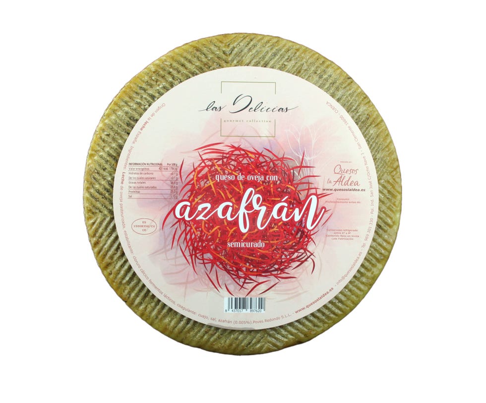 Queso artesano de oveja gourmet La Aldea