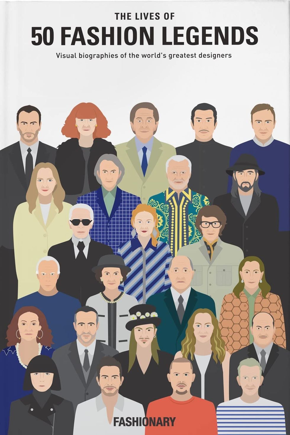 The Lives of 50 Fashion Legends: Visual biographies of the world's greatest designers