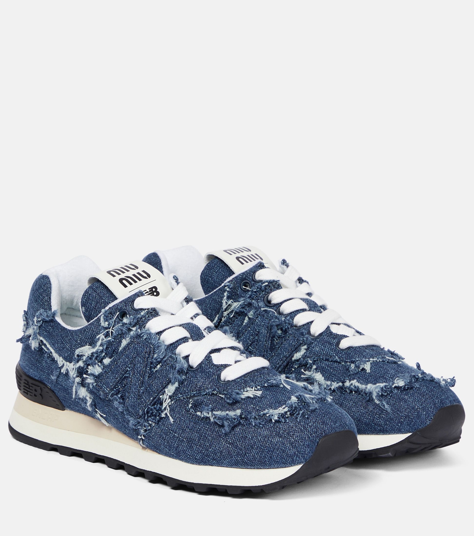 Denim and hot sale sneakers