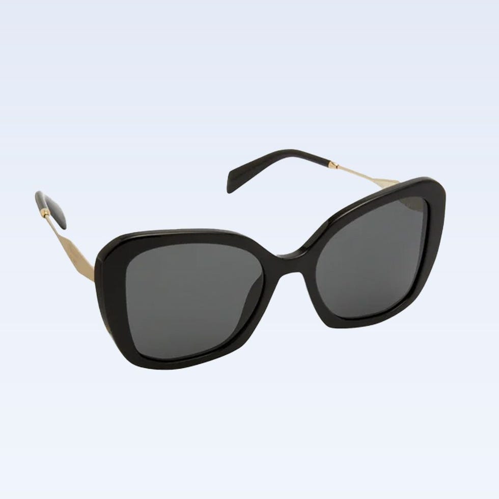 Marble Acetate Cat-Eye Sunglasses