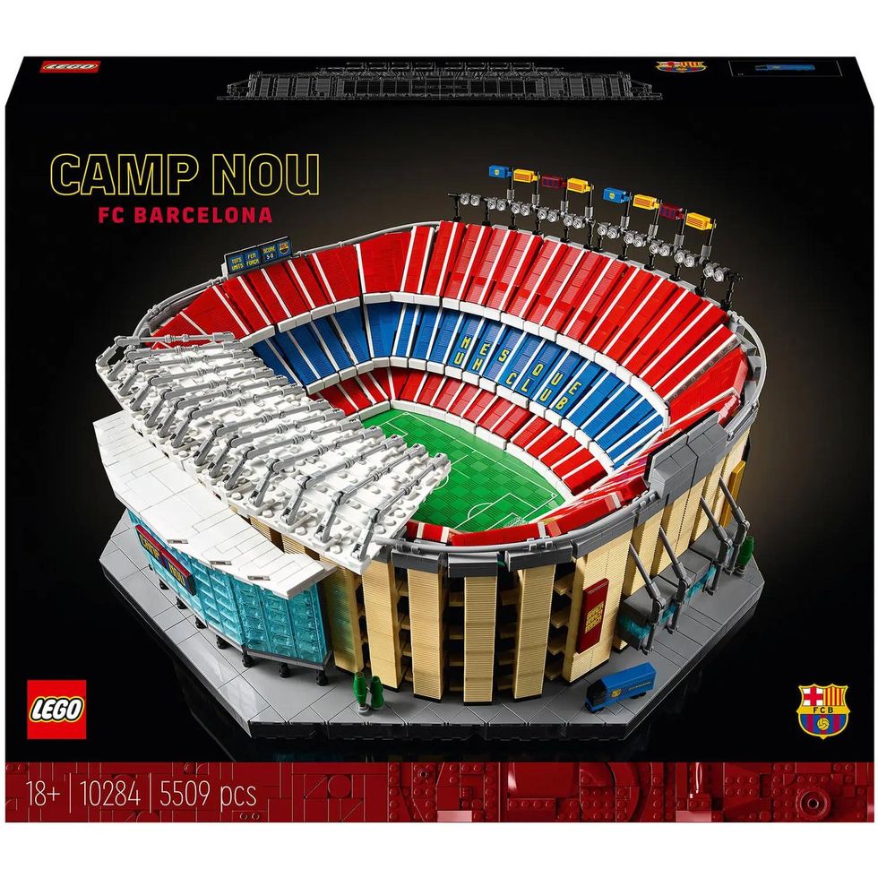 LEGO Camp Nou FC Barcelona Fußball-Set für Erwachsene (10284)