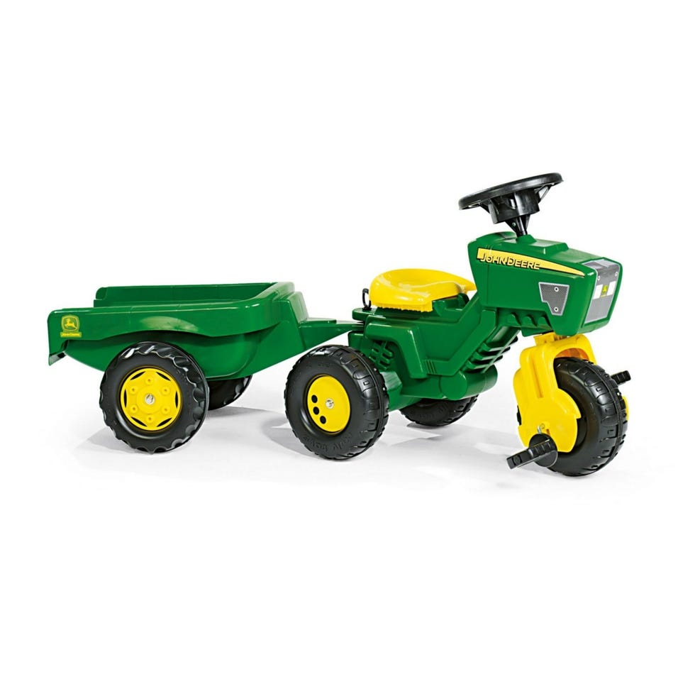 John Deere Tractor Trike With Hauling Trailer John Deere Tractor Trike With Hauling Trailer