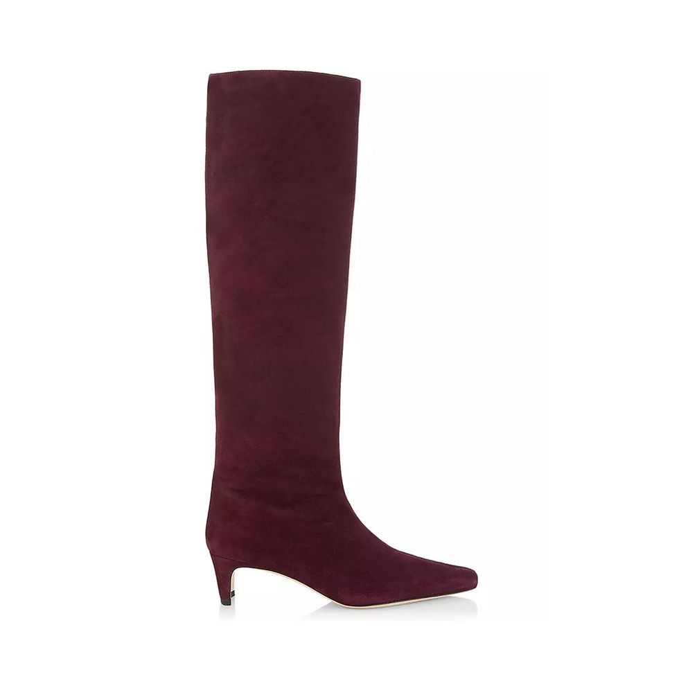 Wally Suede Knee-High Boots