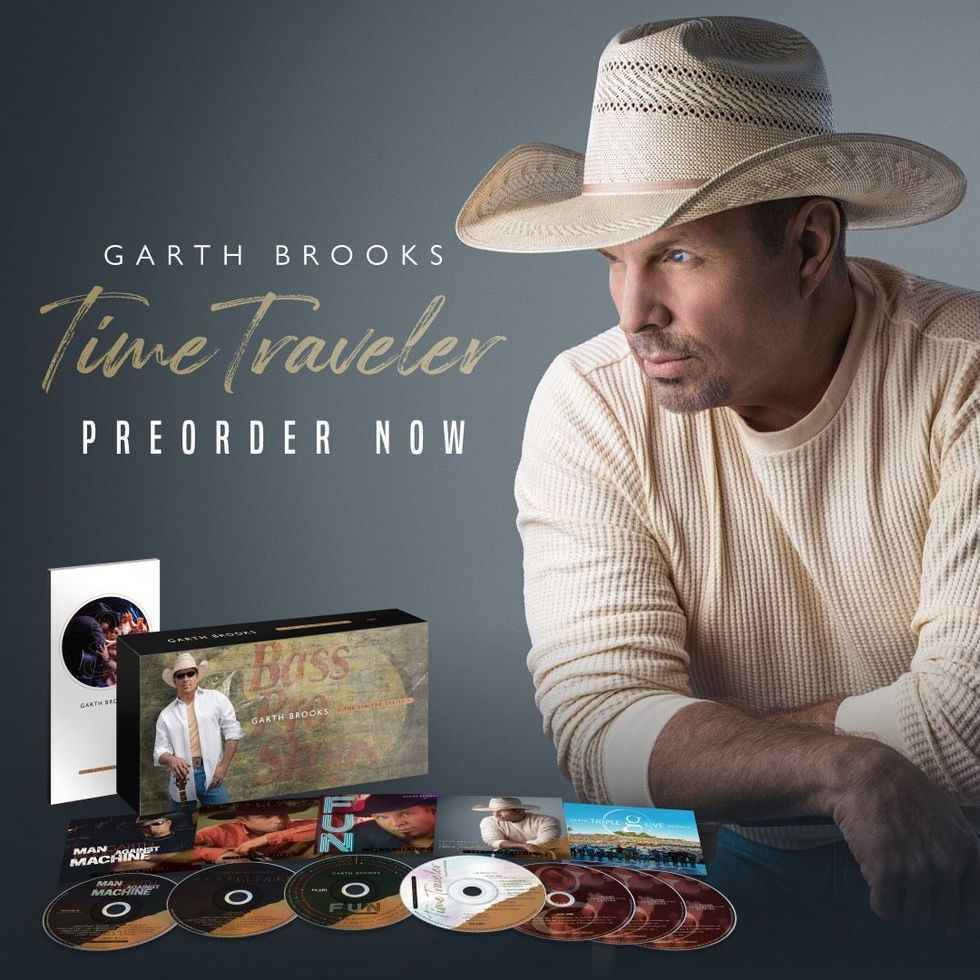 Garth Brooks Announces New Album, 'Time Traveler