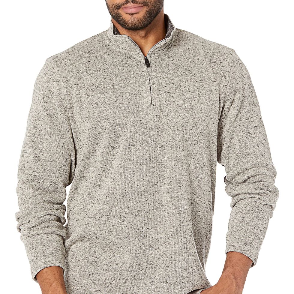 Wrangler Authentics Men's Long Sleeve Fleece Sweater