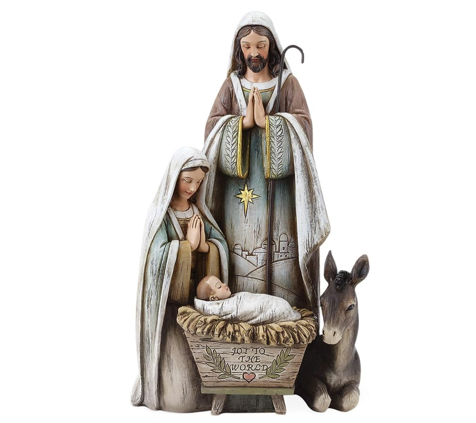 Holy Family Figure with Donkey