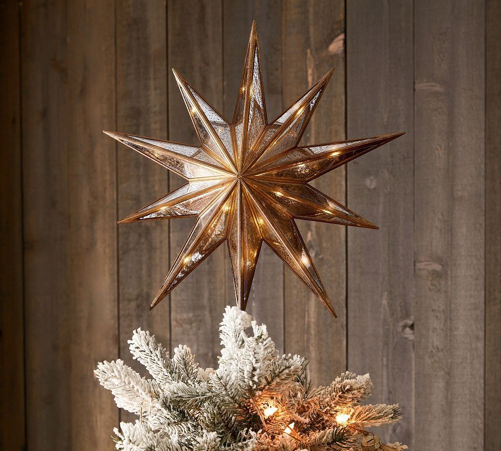 Felt Star Tree Topper, Silver hotsell Star Burst Tree Topper Large, Felt Christmas Tree Topper