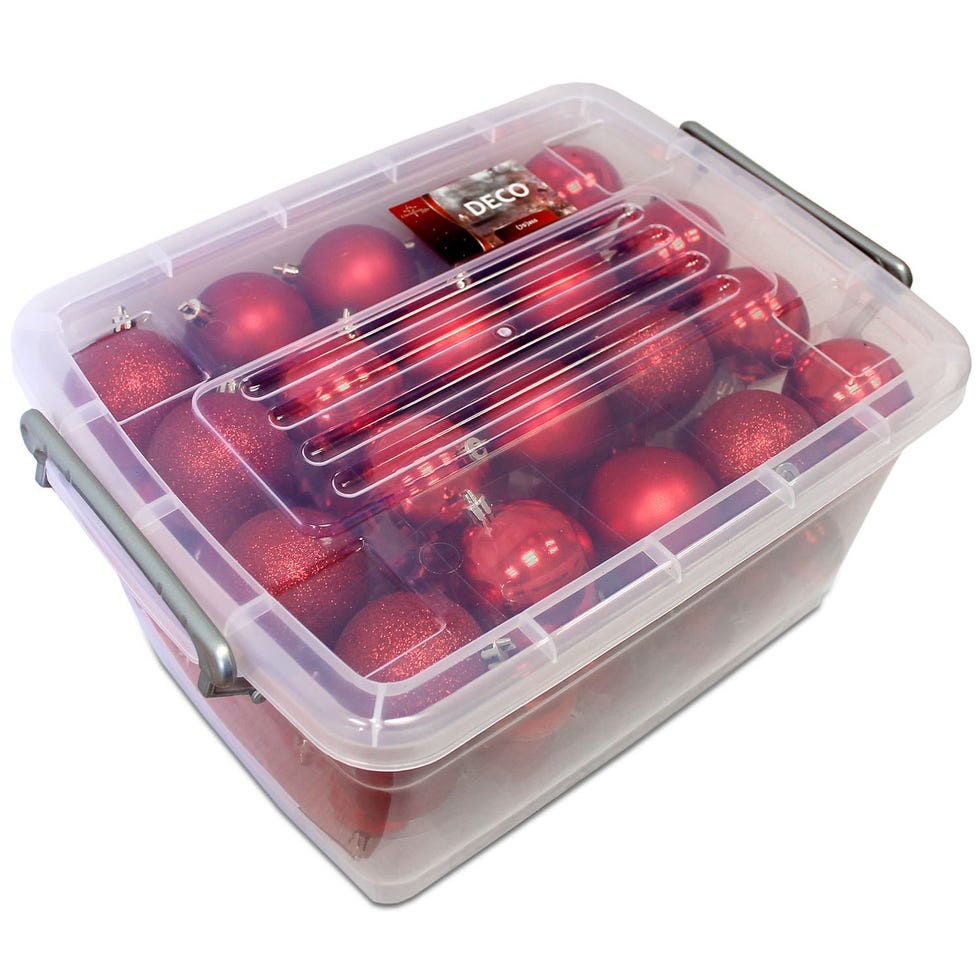 Caja para decoración navideña