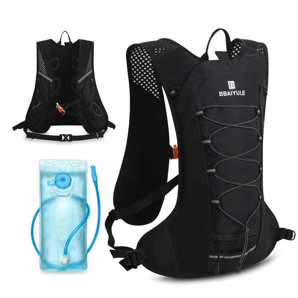 Mochila con vejiga de hidratación 2L