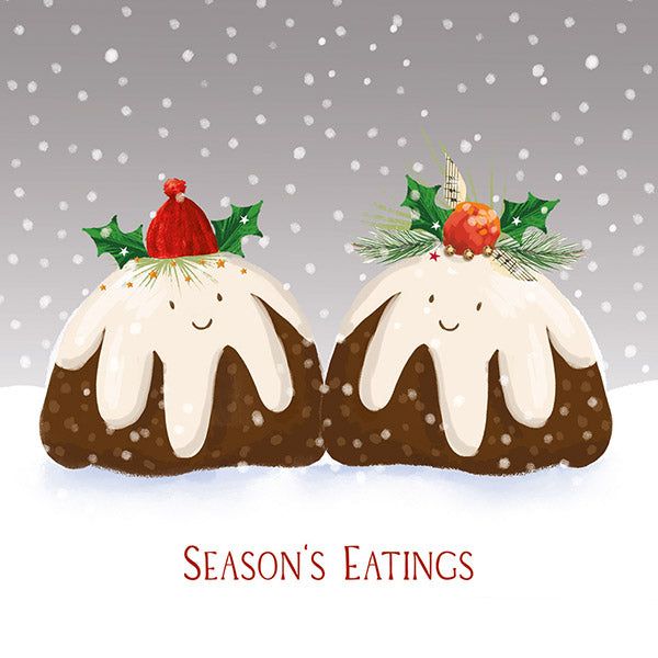 Seasons Eatings Mind Charity Christmas Cards - Pack of 10