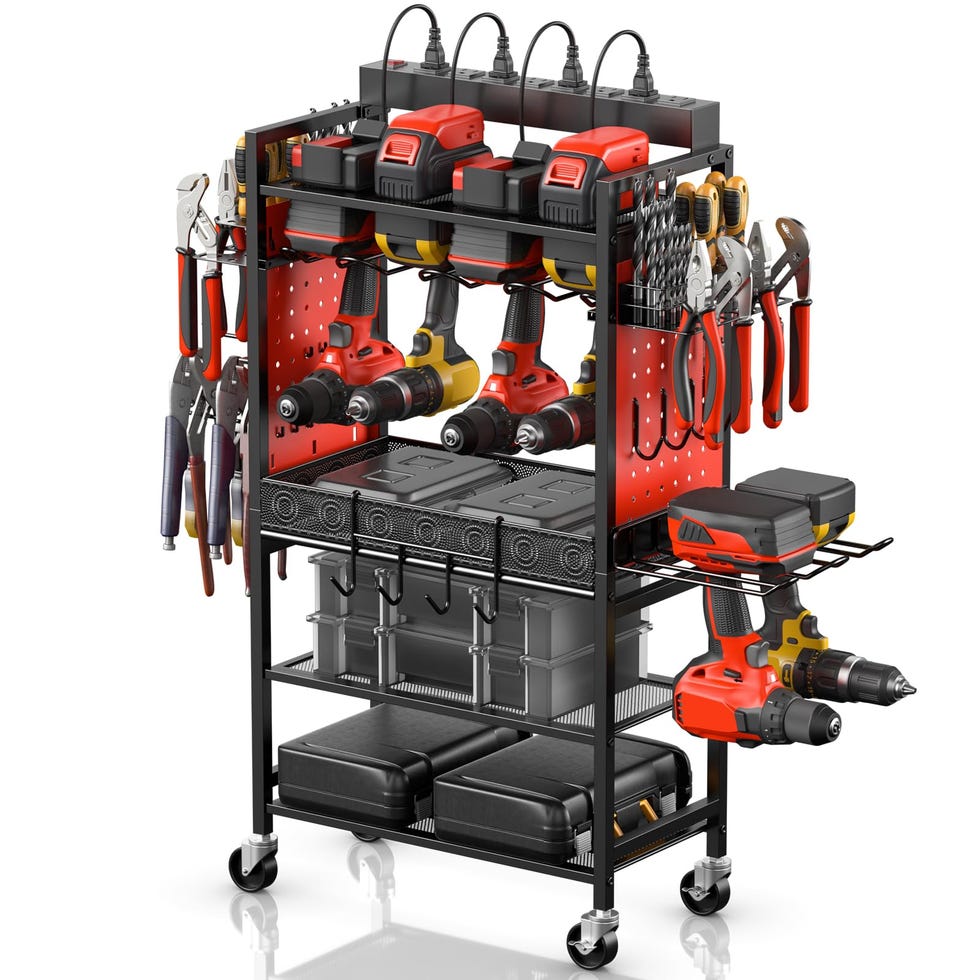 Power Tool Organizer Cart