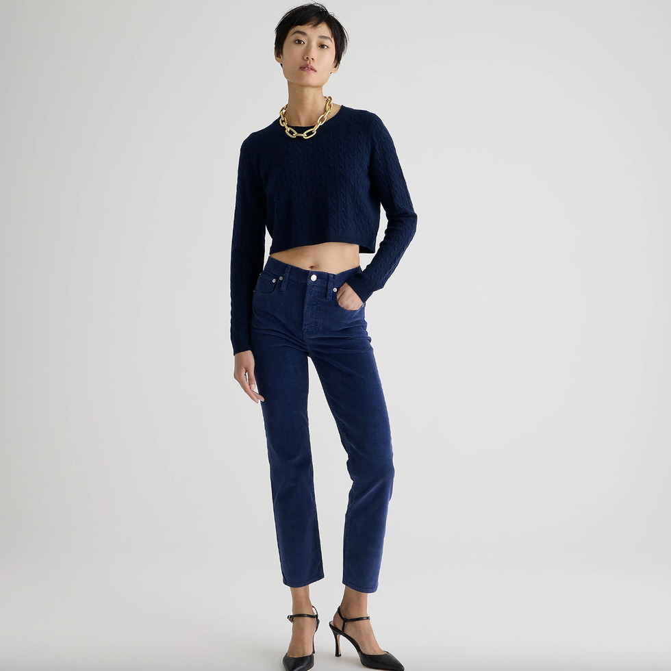 Most Colourful Corduroy Pants: J.Crew Vintage Corduroy Straight Pant, 13  Corduroy Pants Our Editors Are Loving For Fall