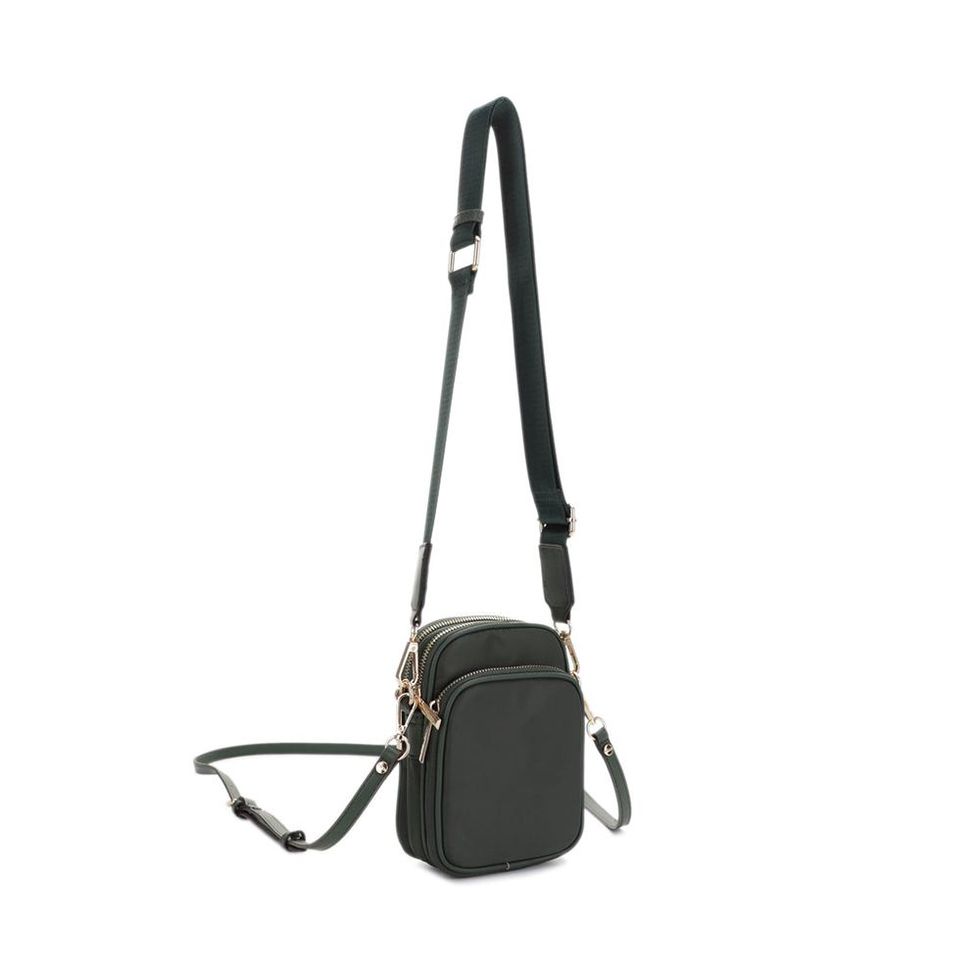 Thin Crossbody Strap - Black Leather – MOSS BAGS