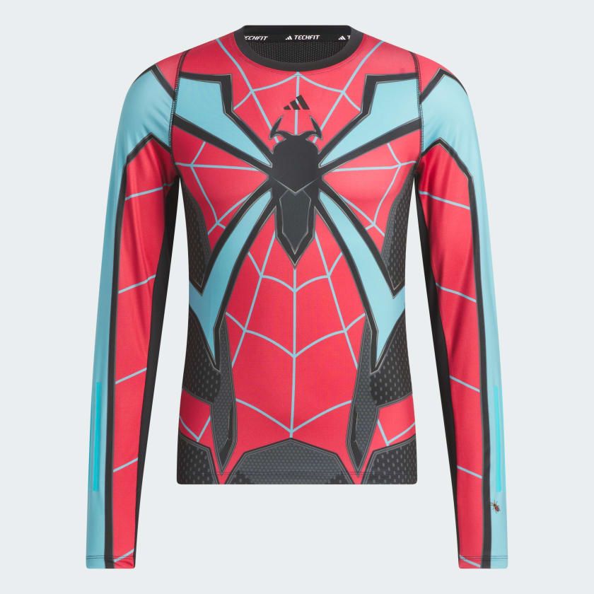 Insomniac Spider-man Costume Long Sleeves Compression Shirt