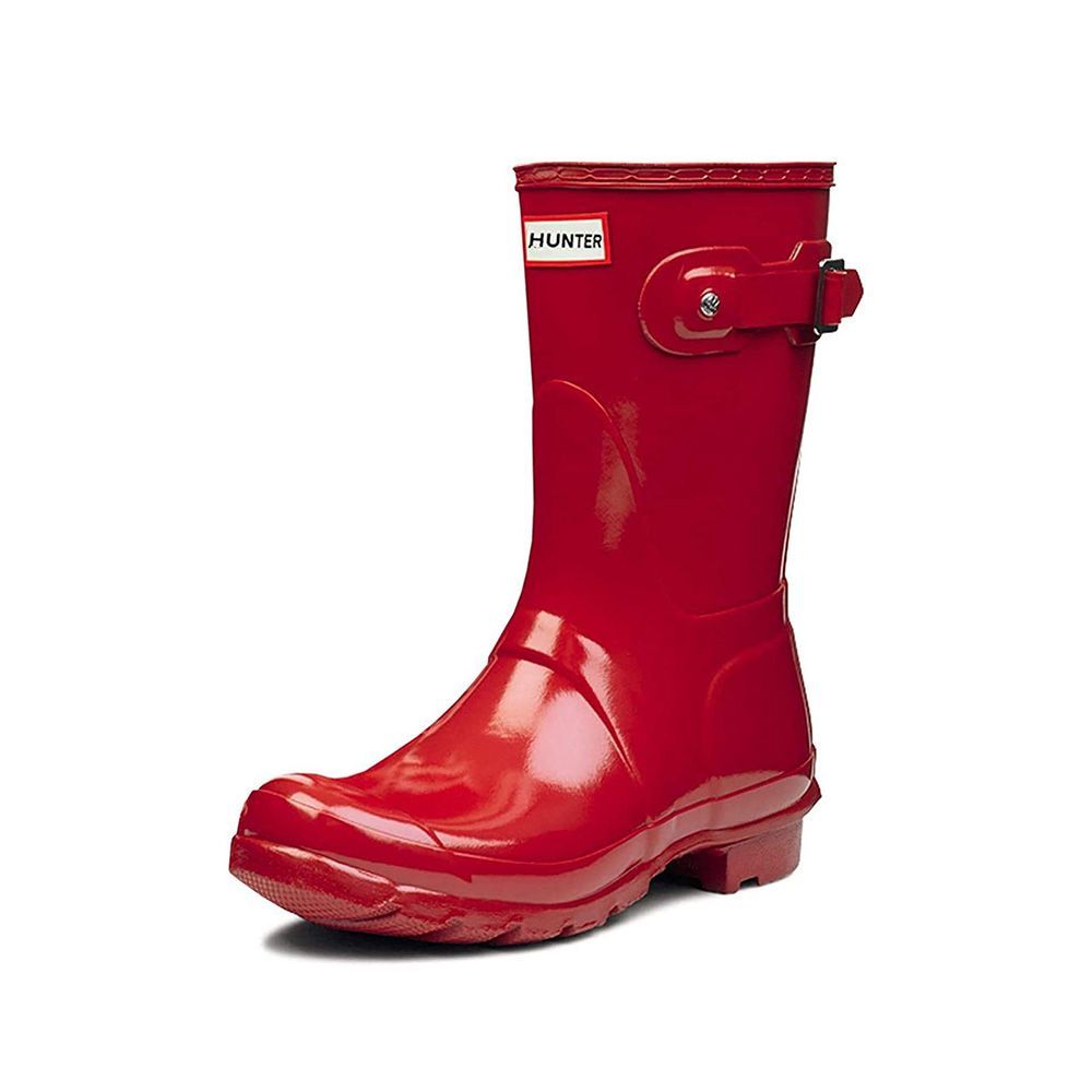 Hunter short red sale rain boots