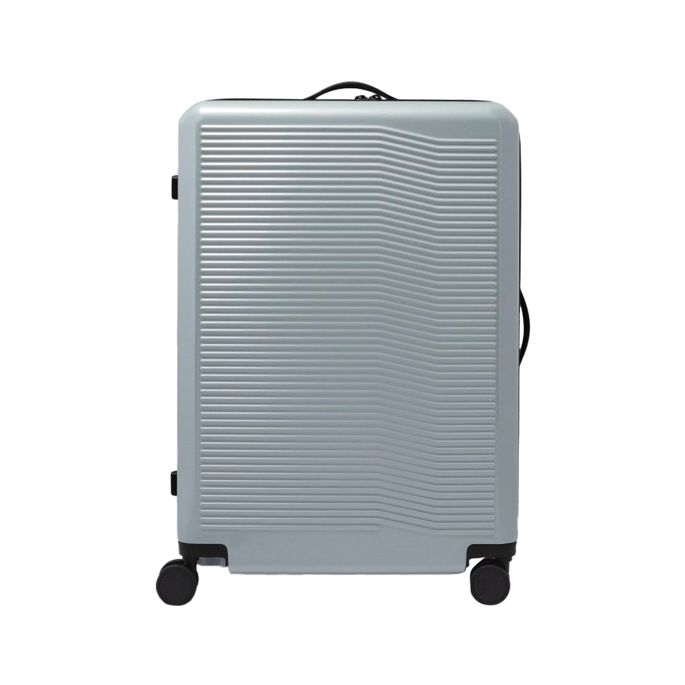 Signature Hardside Large Checked Spinner Suitcase