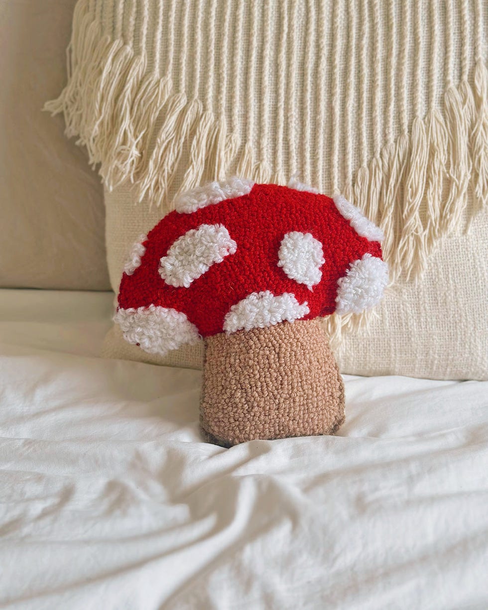 Mushroom-Shaped Pillow