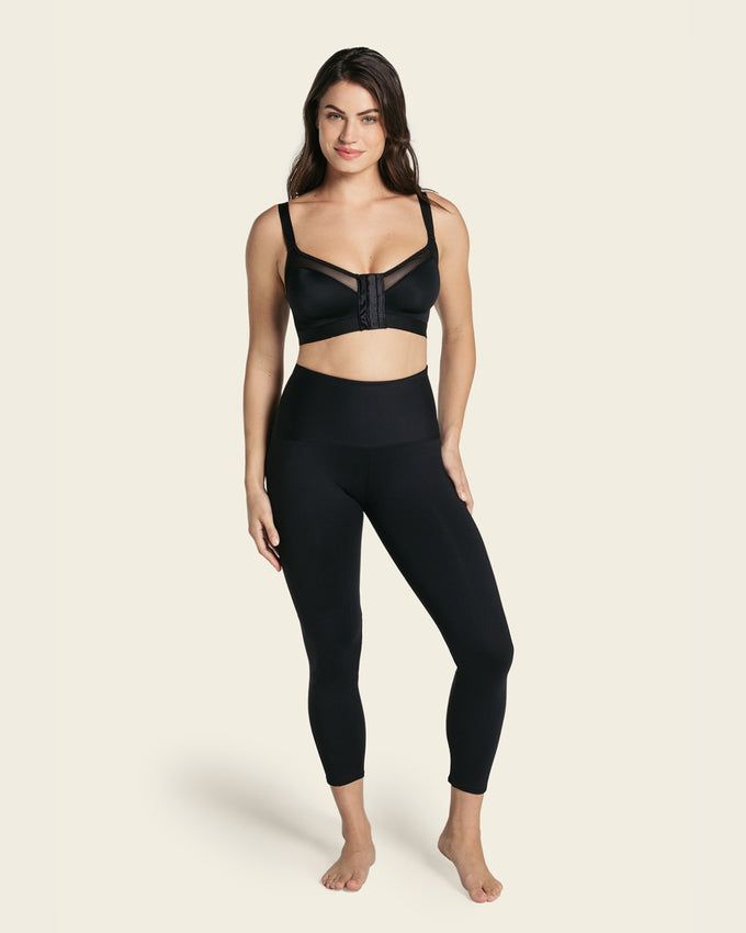 Peach Sculpt Luxe Cropped Ruched Bum Gym Leggings