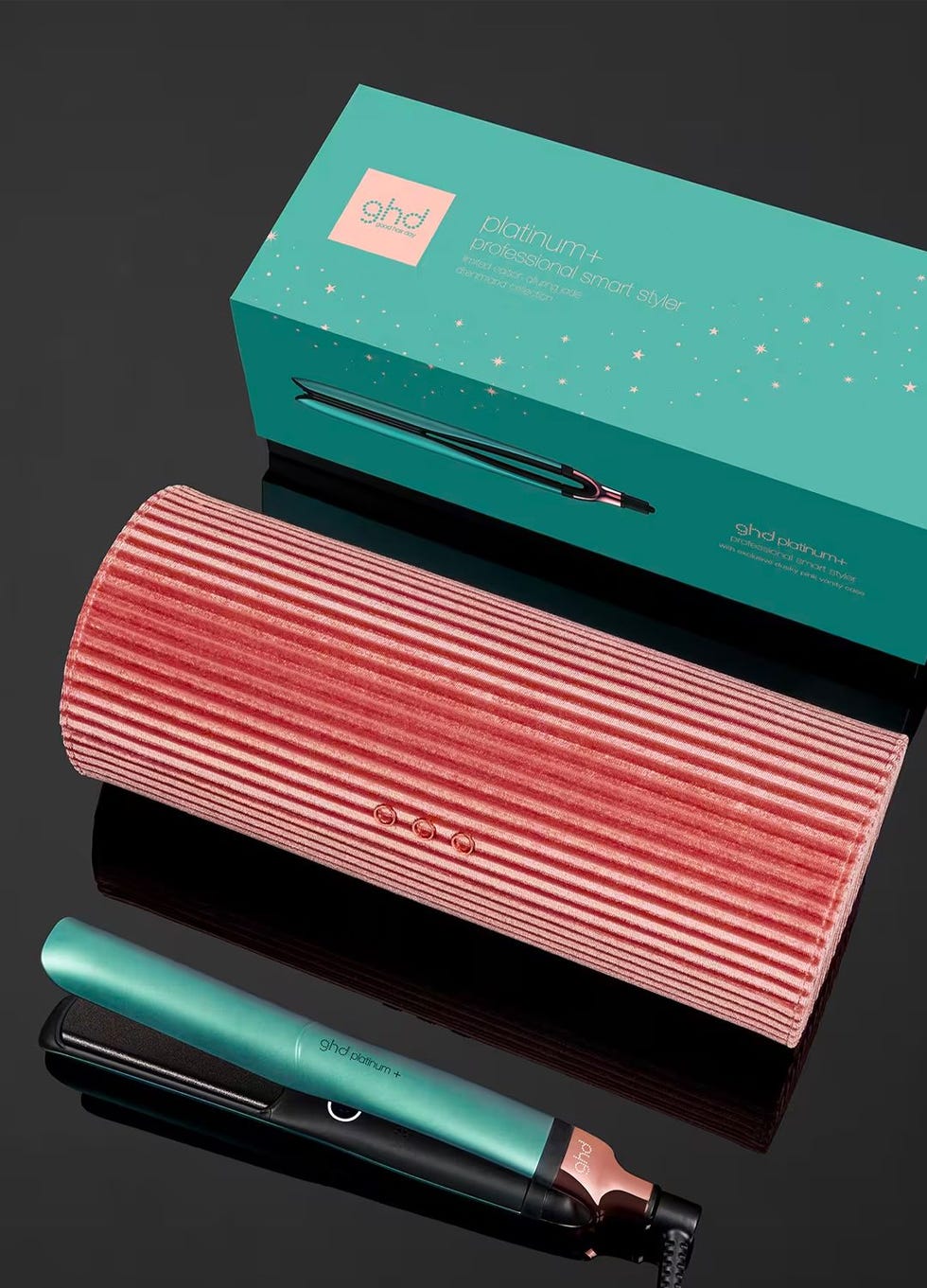 Platinum+ Hair Straightener in alluring jade