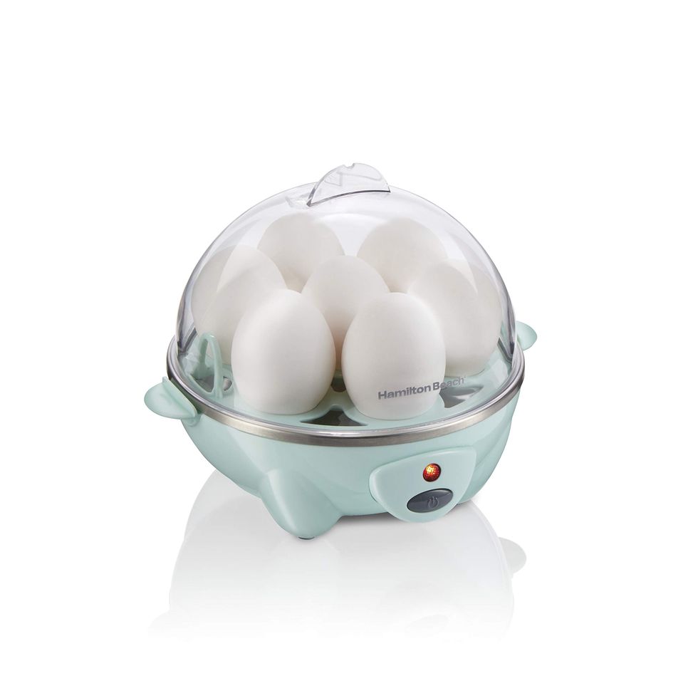 .com: EggFecto Egg Cooker and Egg Mixer Bundle - Golden Egg Maker  with Egg Steamer, Easy to Use Hard Boiled Egg Cooker
